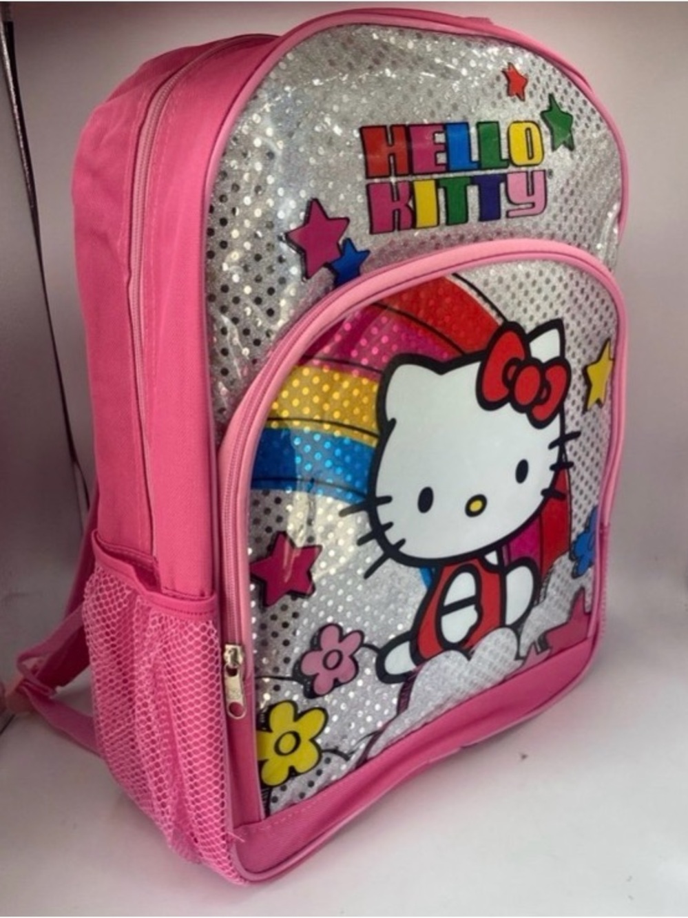 -Hello Kitty- Reinforced Large School Backpack 16”H x12”W NEW - Picture 4 of 5